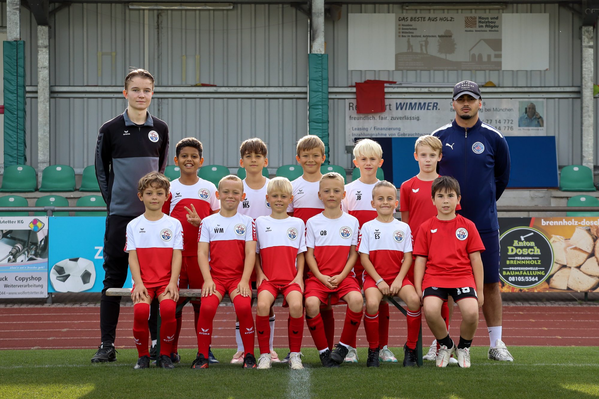 Mannschaftsfoto der U9 I des TSV Gilching-Argelsried, Saison 2026/27